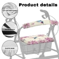 thumbnail image 5 of HELLHERO Rollator Walker Seat Back Covers Hummingbird Flower Rollator Seat Back Cover for Seniors Machine Washable Waterproof for Improved Comfort, 5 of 7
