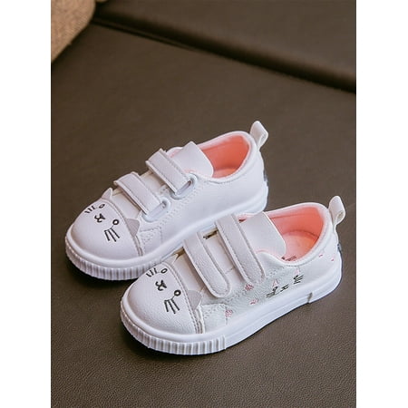 

UKAP Kids Girls Boys Fashion Sneakers Walking Shoes Athletic Shoes Slip On Magic Tape