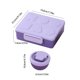 thumbnail image 3 of Set de Lonchera Bento con Tazón para Sopa y Cubiertos | Recipiente para Alimentos Hermético de 1900 Ml con Compartimentos | Diseño Geométrico para La Escuela, Picnics y Viajes | Recipiente para Prepa, 3 of 6