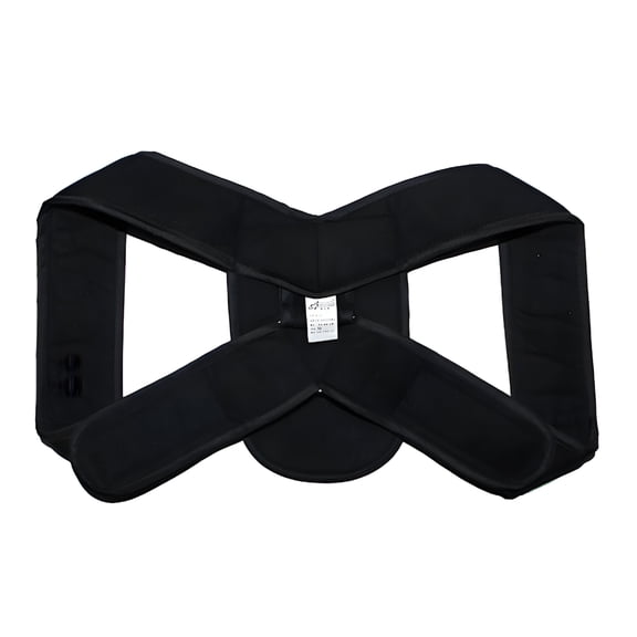 XIRQI 2026 New Posture Corrector for Women,Elastic Shoulder Straps Back Brace,Convenient and Comfortable Shoulder Brace for Home,Office,Exercise,Black,L