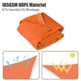 thumbnail image 4 of Yescom 11 Ft 97% UV Block Triangle Sun Shade Sail Canopy Outdoor Patio Garden Lawn, 4 of 12