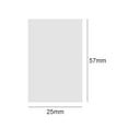thumbnail image 2 of 5 rollos de papel para impresora térmica, etiqueta de impresión instantánea para impresora fotográfica, 57x25mm, 2 of 6