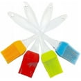 thumbnail image 1 of Silicone Brush Small Brush Transparent Handle Silicone Oil Brush 21cm 4 Pcs Random Color, 1 of 5