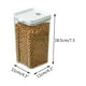 thumbnail image 3 of onlyliua para El Hogar Tarro de Almacenamiento Cereales Varios Tarro de Almacenamiento de Nueces y Dulces Tarro de Almacenamiento En Seco con Hebilla Transparente, 3 of 4