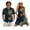 Ink Painting Red, variant on Garronmavis Beach Shells Matching Outfits for Couples Men's Short Sleeve Shirt Fashion Summer Tops and Women's Tank Dress Waist-Defining A-Line Hawaiian Beach Sundress Size L