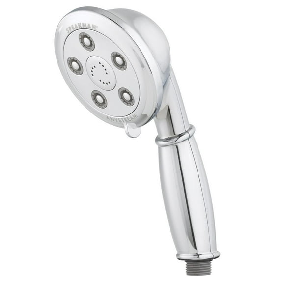 Speakman VS-3011 Chelsea Anystream Multi-Function Handheld Shower Head, 2.5 GPM, Polished Chrome CA2