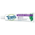 thumbnail image 3 of Tom's of Maine Whole Care Natural Toothpaste, Wintermint 4 oz - (Pack of 2), 3 of 6