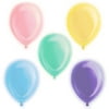 10" Pastel LED Light Up Balloons, Assorted 5ct