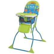 Cosco Kids Simple Fold Deluxe High Chair with 3-Position Tray, Monster Syd