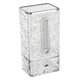 thumbnail image 4 of Soporte rectangular para caja de pañuelos, caja de almacenamiento para toallas faciales, servilletero para dormitorio, casa, baño, cocina, decoración Montado en la pared transparente mayimx Organizador de servilletas, 4 of 9