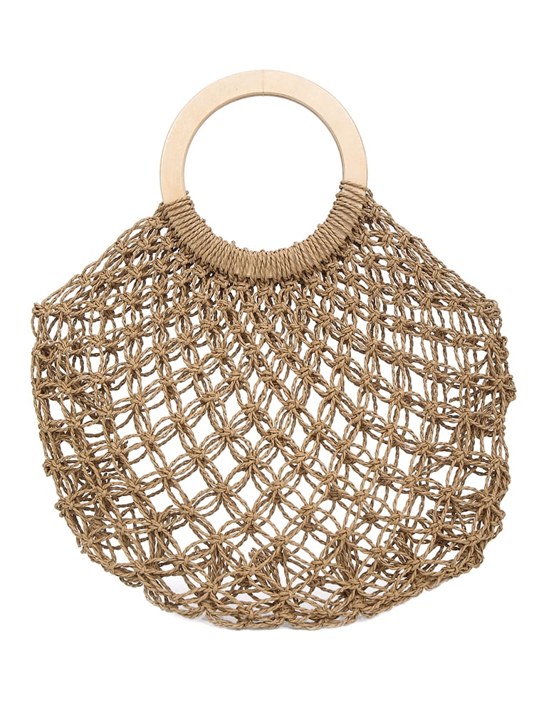 round beach bag