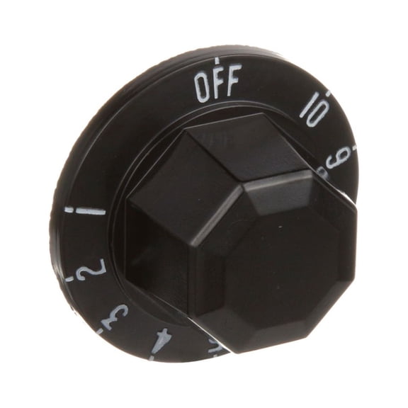 BLO-41006 Knob - 1-10 | Exact Fit Replacement for Blodgett Oven 41006 | SHARPTEK.COM Parts - Made In USA | 180-Day Warranty