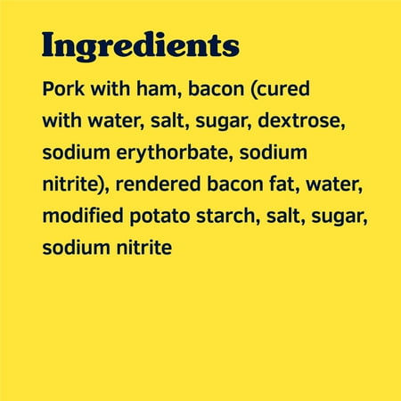 SPAM With Real HORMEL Bacon, 7 G Protein per Serving, 12 oz Aluminum Can
