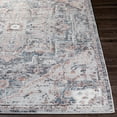 thumbnail image 6 of Mark&Day Outdoor Rugs, 9x12 Grotel Traditional Indoor/Outdoor Charcoal Area Rug, Non Shedding Grey Cream Carpet for Patio, Porch, Deck, Bedroom, Living Room or Kitchen (8'10" x 12'), 6 of 6