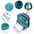 thumbnail image 6 of WiseWater Diaper Bag Backpack with Changing Station, Baby Diaper Backpack with Foldable Crib, Green, 6 of 7