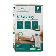 Zinus Spa Sensations Serenity 8 Memory Foam Mattress, Full