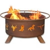 Patina Products F109 Western Cowboy Fire Pit