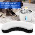 thumbnail image 5 of 8Pcs Pet Water Fountain Filters Cat Water Fountain Sponge Filter Replacement for WF050 Cat Fountain, 5 of 5