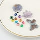 thumbnail image 3 of 450 cuentas de ojo malvado hechas a mano, cuentas de resina para pulseras y collares, 15 colores, 3 of 5