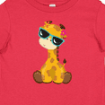 thumbnail image 4 of Inktastic Cute Giraffe, Giraffe with Sunglasses, Cute Animal Boys or Girls Baby T-Shirt, 4 of 5