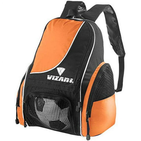 Vizari Solono Soccer Backpack, Orange