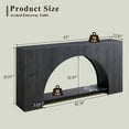 thumbnail image 3 of SinCiDo Console Table, Modern Entryway Table for Living Room Foyer and Corridor, 3 of 7