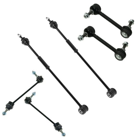 TRQ 6 pc Steering Suspension Kit Sway Bar End Links w/ Rear Torque Tie Rods New PSA59275 Fits select: 2002-2005 FORD THUNDERBIRD, 2000-2006 LINCOLN LS