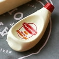 thumbnail image 2 of Tomato Ketchup Shaped Dipping Dish, Unique Ceramic Sauce Bowl for Condiments, Desktop Decor, Party Serving Dish, Home Kitchen Accessory (4.33 Inch), 2 of 6