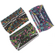 thumbnail image 4 of Banda para el cabello de ala ancha elástica deportiva con estampado a cuadros de estilo europeo y americano, diadema absorbente de sudor, pañuelo para la cabeza de yoga para mujer, 4 of 5