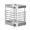 Sliver.-S, variant on Modern Bathroom Toothbrush Organizers Rack NoDrill Installation Stainless Steel Toothbrush Holder for Tight Space