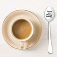 thumbnail image 4 of Pebbuoy Dad Gifts Ice Cream Spoon Stainless Steel Engraved Scoop for Men Father's Day Birthday Gift Funny Shovel Spoon, 4 of 7