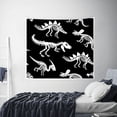 thumbnail image 3 of Tapestry Dinosaurs Fossils for Bedroom Wall Hanging 60 X90 IN, 3 of 3