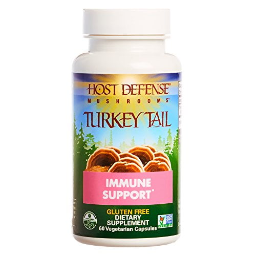 Host Defense, Turkey Tail Capsules, Natural Immune System and Digestive