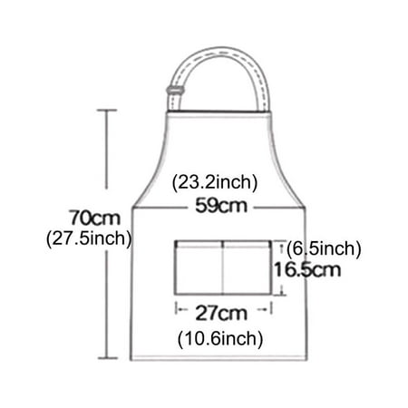 

Baking Items for Men Mommy And Aprons for Cooking Christmas Girl Aprons for Cooking We Hat Painters Smock Adult Apron with Leather Straps French Apron Fruit Shop Restaurant Hot Pot Restaurant