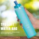 thumbnail image 3 of Bolsa De Agua Plegable De Tpu Suave, Botella De Agua Suave Para Exteriores De 400Ml, Bolsa De Agua Corriente Para Deportes, Camping Y Senderismo Vogacara OD016409-01, 3 of 6
