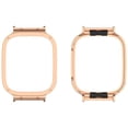 thumbnail image 3 of Caja protectora de reloj de metal con correa de 20 mm para Redmi Watch 3 (oro rosa), 3 of 4