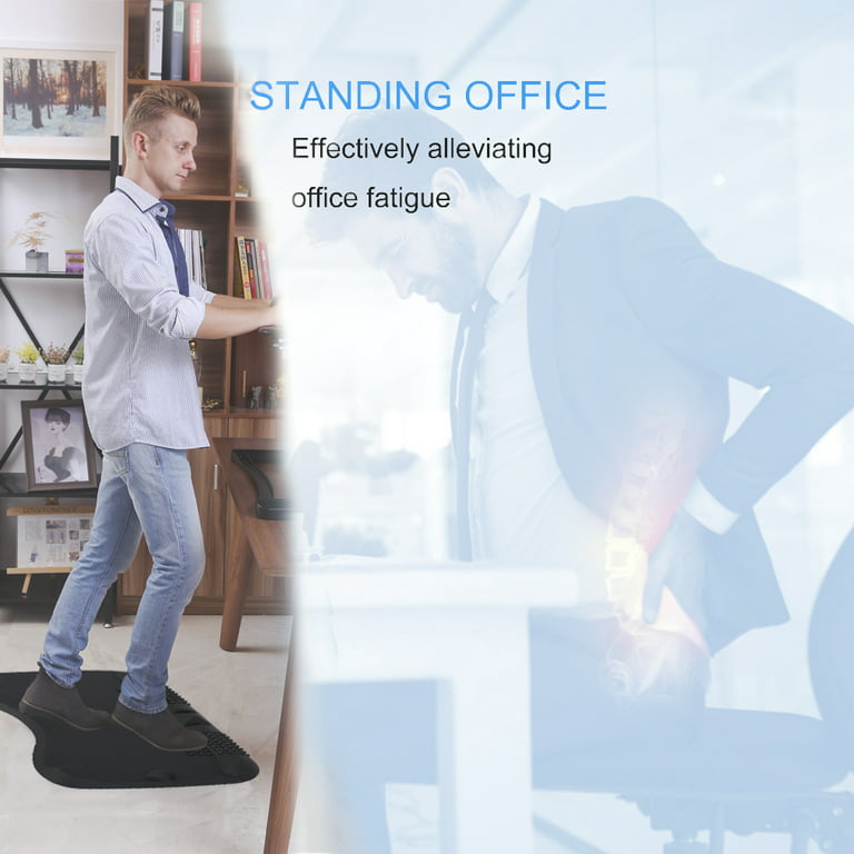 QUARX Standing Desk Mat Anti-Fatigue Mat Standing Mat for Standing Desk,  Office, Kitchen Mat Comfort Floor Mat to Relieve Foot, Knee, and Back Pain  (Model # SM510) – LIFELONG