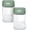 Sage, variant on Caraway 4qt Glass Airtight Food Storage Containers with - , BPA-Free Kitchen Storage Container - Stackable, Space-Saving Airtight Containers for Pantry, Dry Goods - 2 Pack - Navy
