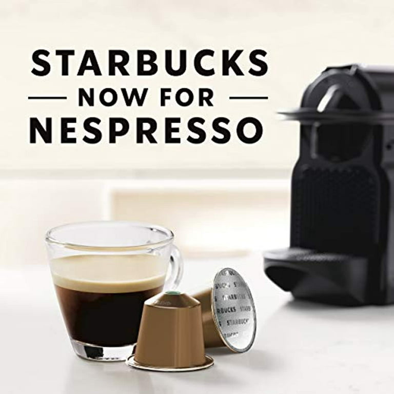 Starbucks by Nespresso Medium Roast House Blend Coffee (50-count single  serve capsules, compatible with Nespresso Original Line System)