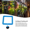 thumbnail image 4 of Anillo De Alimentación Para Peces, Anillo De Alimentación Inteligente Con Ventosa, Fácil De Instalar, Evita Que La Turbulencia Del Agua Lave Los Alimentos En El Filtro, 4 of 7