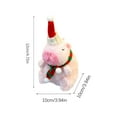 thumbnail image 2 of Christmas Capybara Stuffed Animal Plush, 4.72Inch Holiday Capybara with Santa Hat & Scarf, Cute Super Soft Funny Christmas Toy Gifts, Capybara Stuff Festive Decorations, 2 of 5