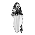 thumbnail image 3 of ZICANCN Hair Cutting Cape for Adults, Black Evil Skeleton Cape Salon Barber Cape for Hair Stylist Shampoo Capes Waterproof, 55x66 Inches, 3 of 7