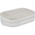 thumbnail image 1 of HUGFEGWE 3 4 Layers Dumpling Box Food Storage Container Refrigerator Storage Egg Storage Container CJB91-58358, 1 of 8