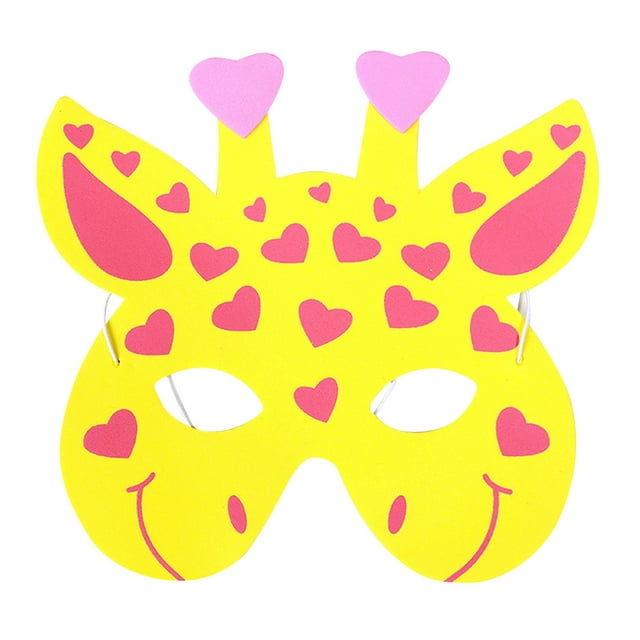 Hearth & Gear Animal Animal With Elastic Rope,Children's Animals Birthday, Toy Eye , Animal For Children, Masquerade Halloween Party 9 Party