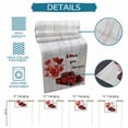 thumbnail image 6 of Vintage Valentine's Day Table Runner 90 Inches Long Farmhouse Dress Scarves, Red Love Heart Truck Wooden Dining Tablerunner for Coffee Table/Kitchen Island/Party Décor, 13" x 90", 6 of 8