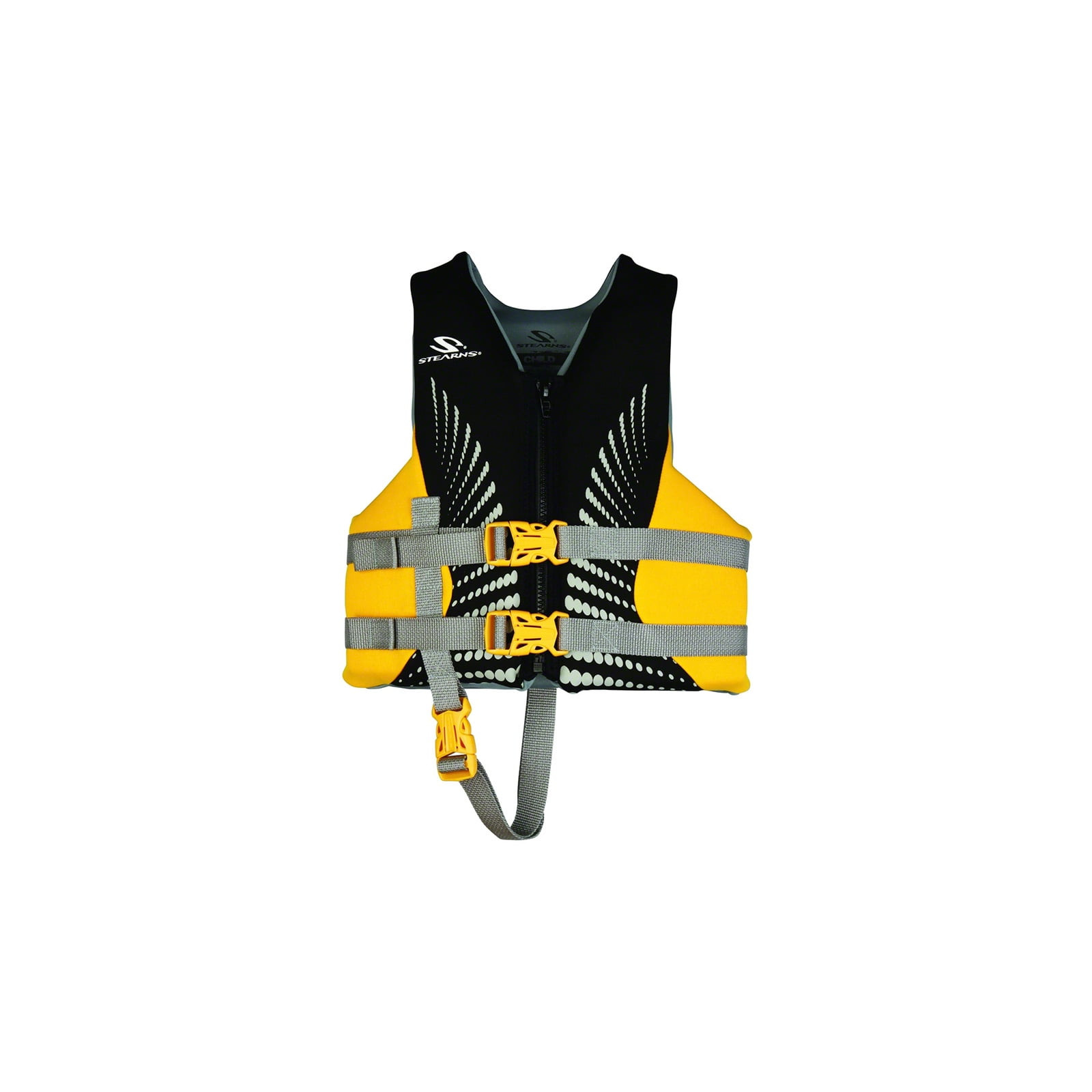 Stearns PFD 5417 Child Hydroprene Life Jacket, Gold Rush, 2000013893 by Stearns