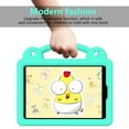 thumbnail image 3 of TECH CIRCLE Tablet PC Case for iPad mini 1/mini 2/mini 3/mini 4/mini 5 7.9-inch,Kids Shockproof EVA Dropproof Impact Resistance Protective Handle Stand Cover,Mintgreen, 3 of 7