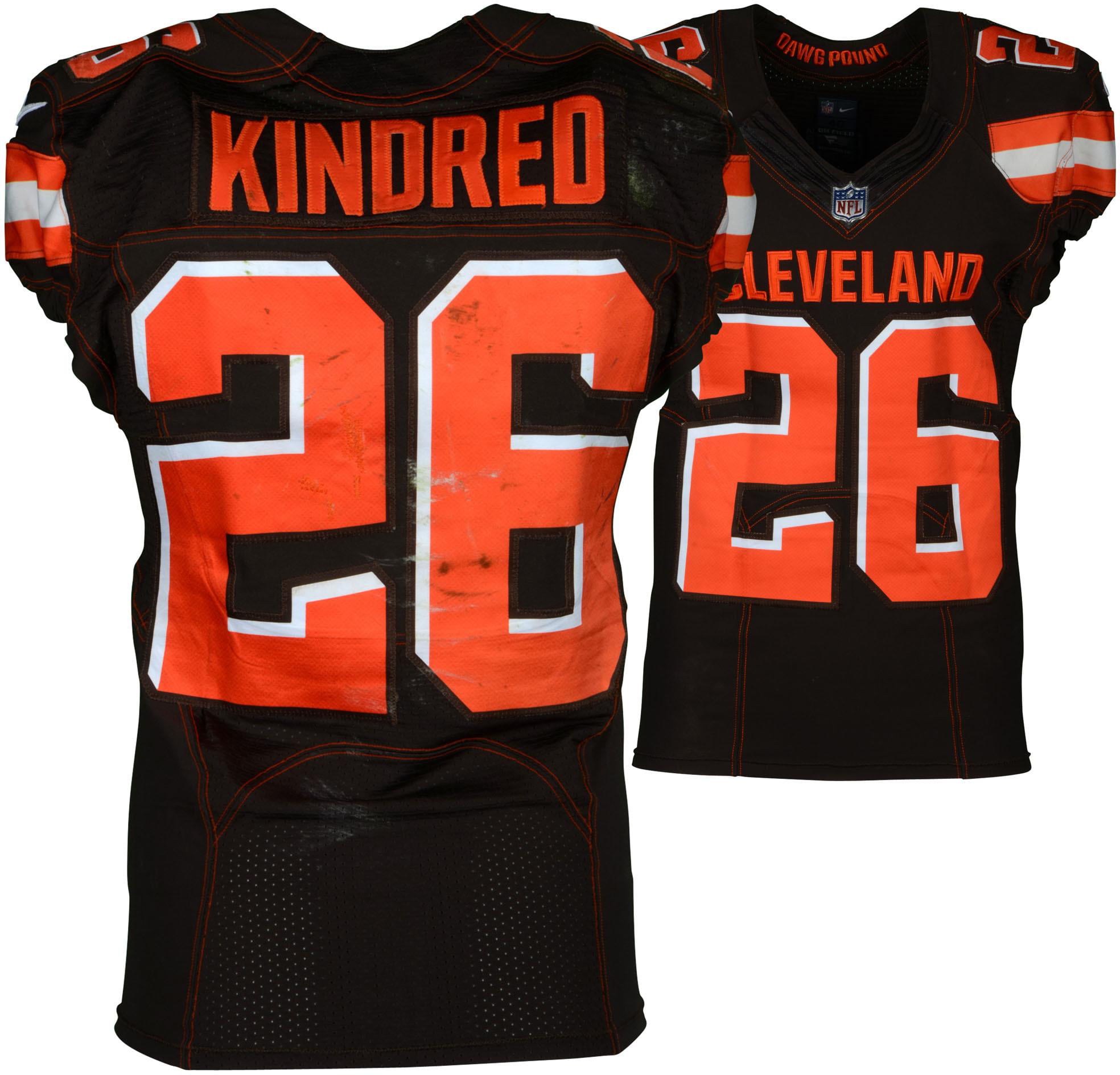 Derrick Kindred Cleveland Browns Game-Used #26 Brown Jersey vs. Atlanta Falcons on November 11, 2018 - Fanatics Authentic Certified - Walmart.com