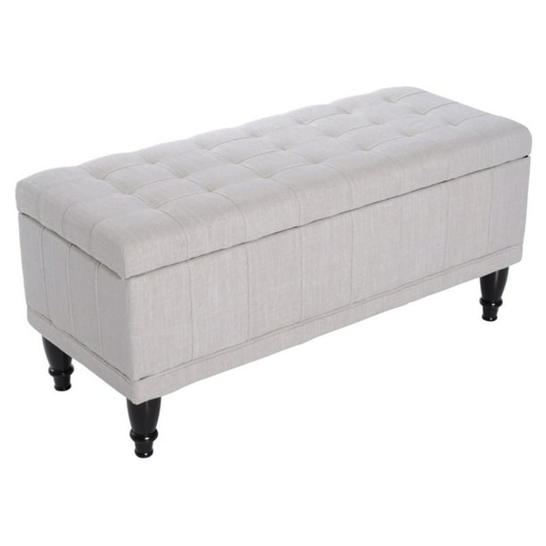 42 In Tufted Storage Bench Walmart Com Walmart Com
