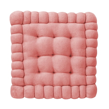 Inevnen Round Biscuit Chair Cushions High Elasticity Pearl Cotton Throw Pillows